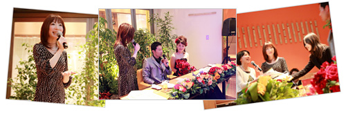 結婚式　二次会　実施写真